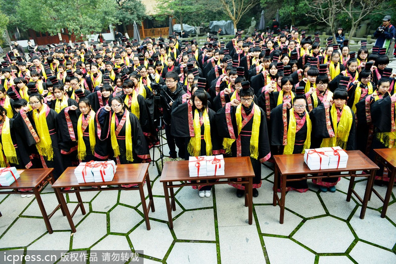 Academy hosts traditional coming-of-age ceremony