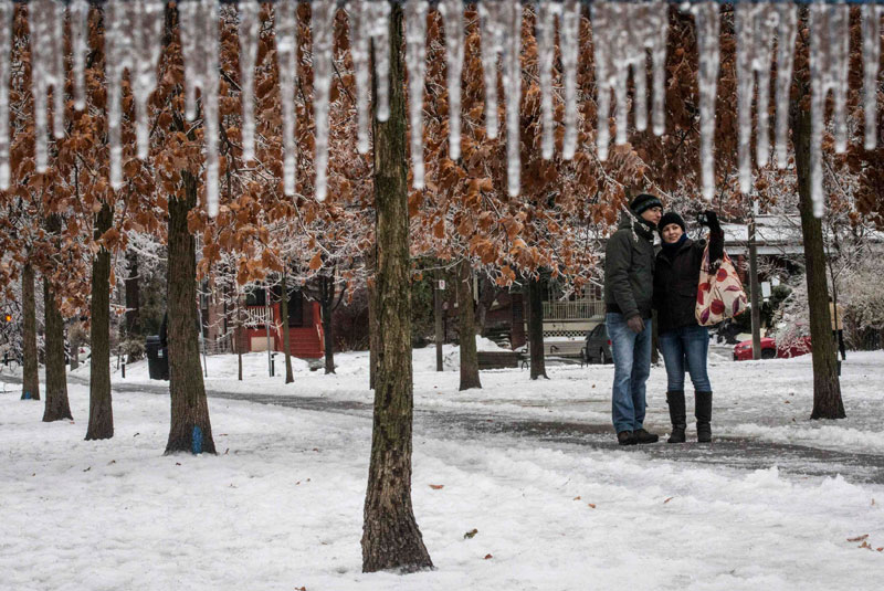 Ice storm hits Toronto