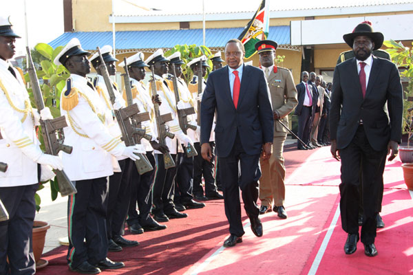 Peace talk visit in South Sudan