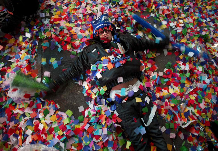 New Year's Eve celebrations in Times Square