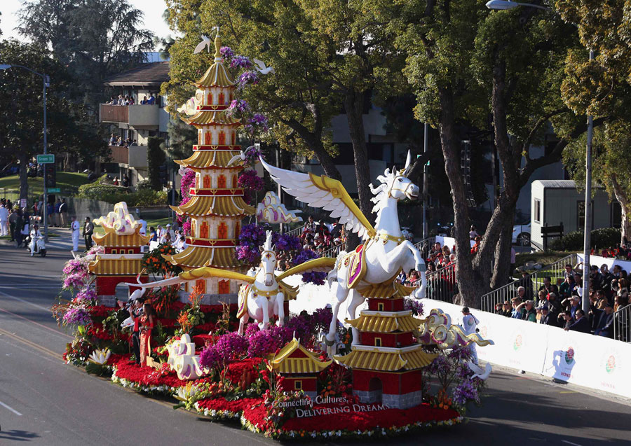 125th Rose Parade celebrated in US