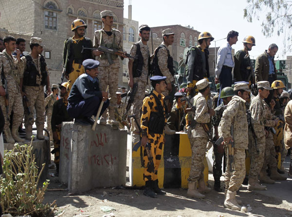 Anti-government demonstration in Yemen