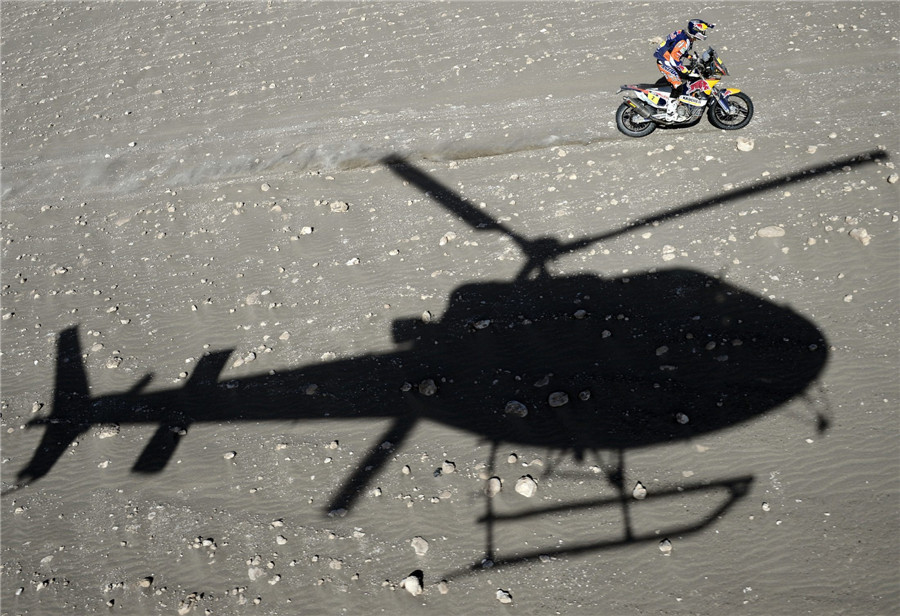 Ninth stage of Dakar Rally 2014