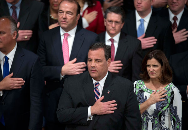 Amid scandal, Christie is sworn in for second term