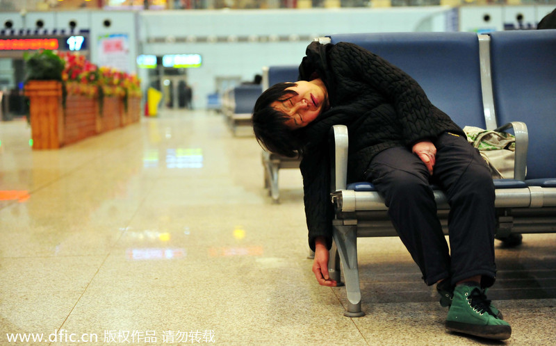 Catnaps help travelers keep going