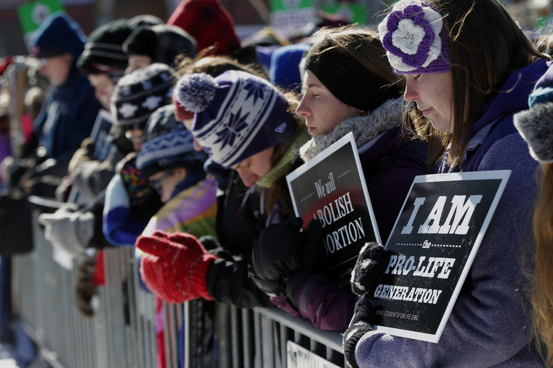 US anti-abortion rallies march for life