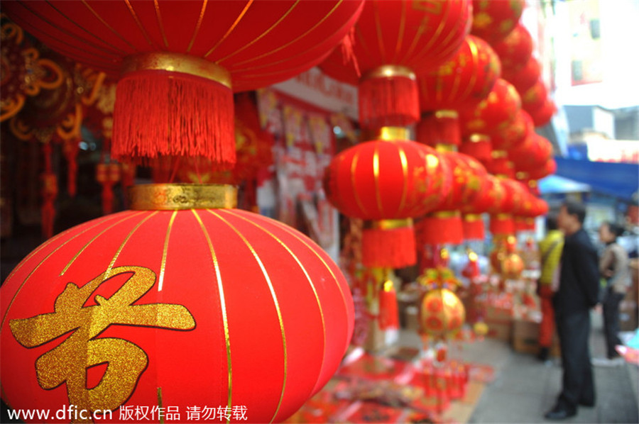 Spring Festival preparations across China