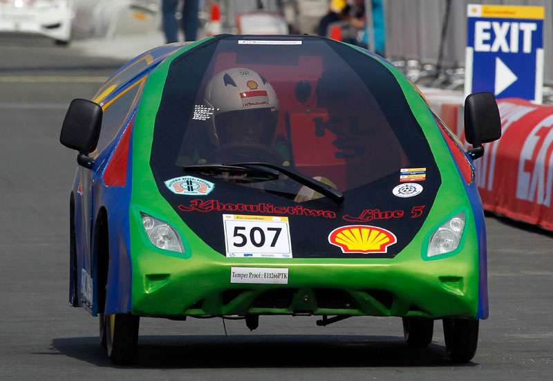 Eco-marathon fuel efficiency challenge in Manila