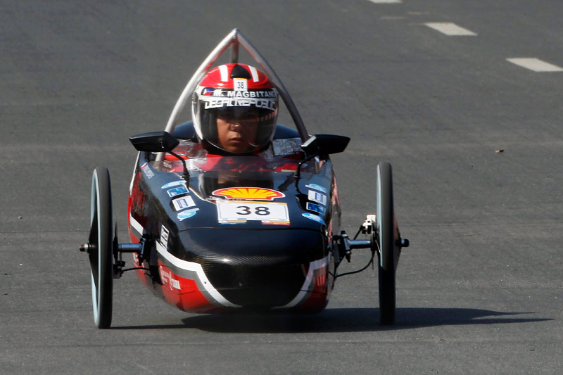 Eco-marathon fuel efficiency challenge in Manila