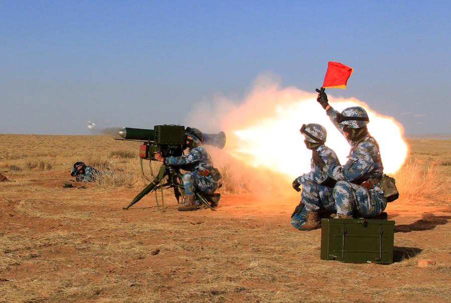 Chinese marine corps conclude cold weather drill