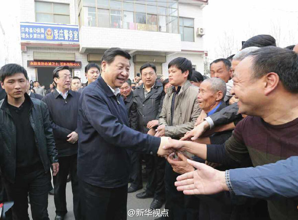 President Xi honors memory of devoted county Party chief