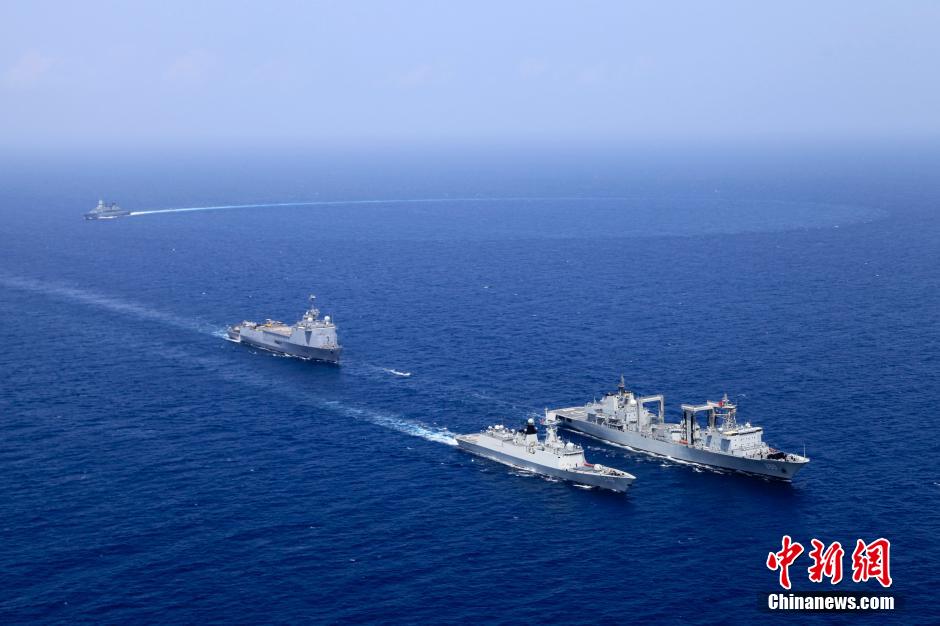 China, EU fleets hold joint anti-piracy drills