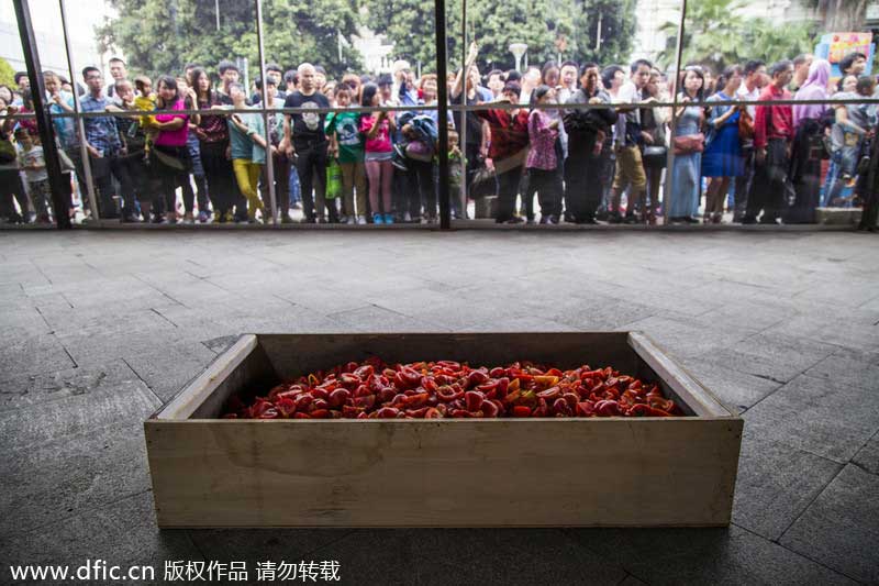 La Tomatina in Shenzhen