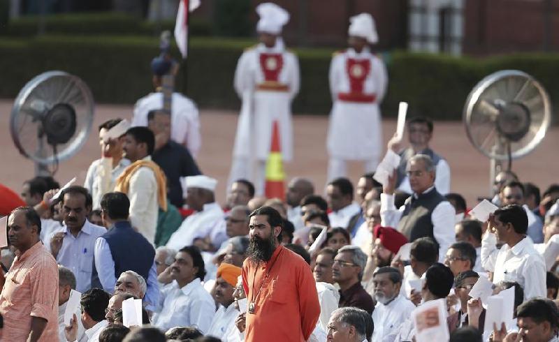 Modi sworn in as new Indian PM