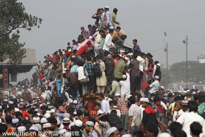 World creaking under sheer weight of population