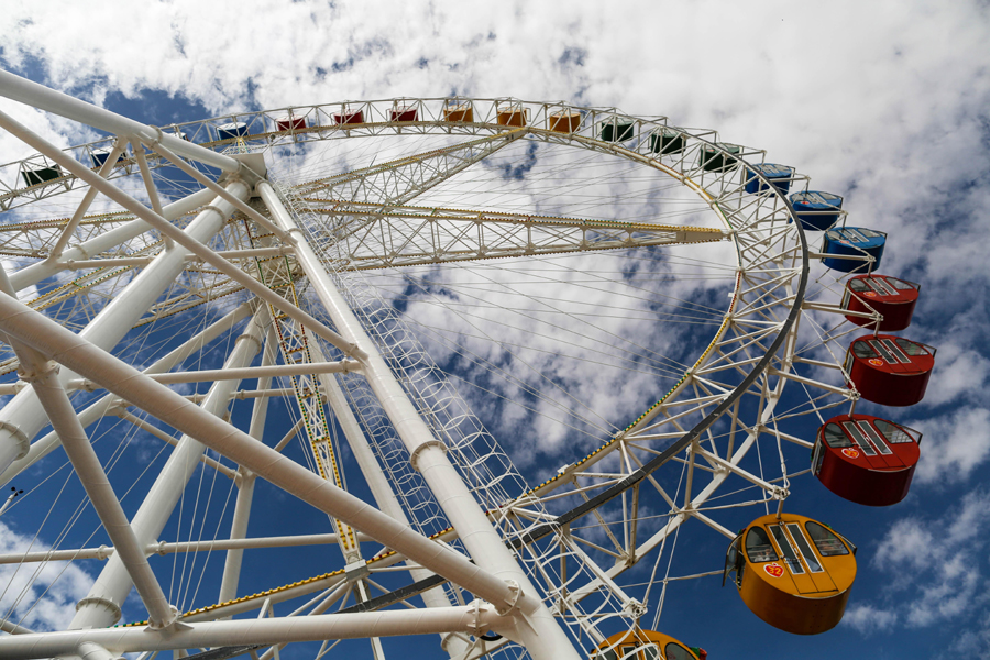 World’s highest ferries wheel in Tibet