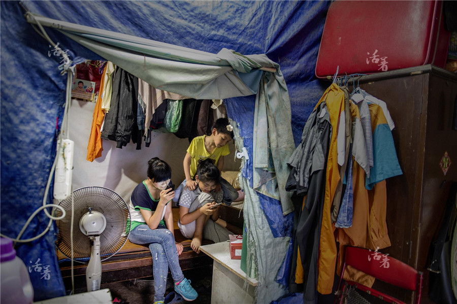 Children of migrant sanitation workers