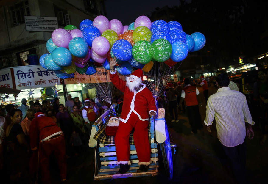 Christmas celebrations around the world