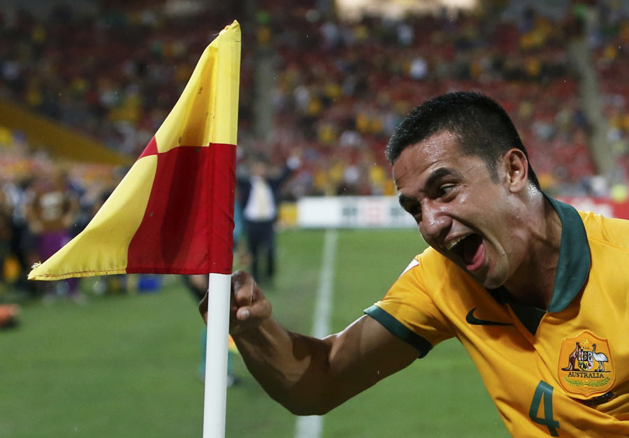 Cahill scores twice as Australia beat China 2-0 at Asian Cup