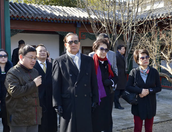 Beijing alley gets another VIP visit