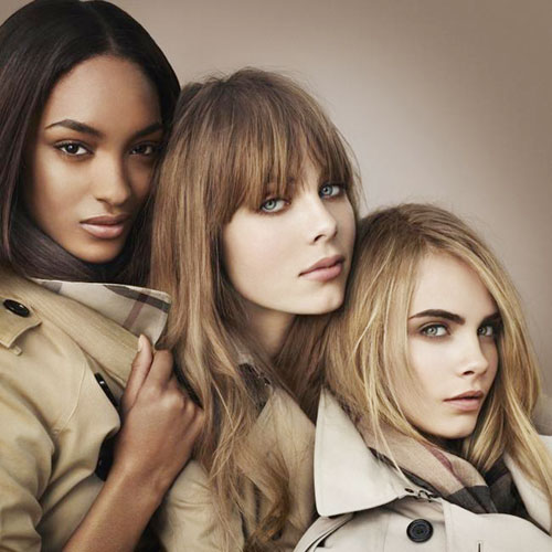 Burberry Beauty's iconic campaign