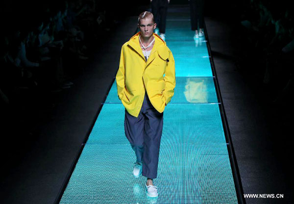 Louis Vuitton men's collection at Paris Fashion Week