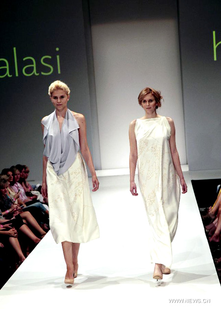 Halasi creations at Berlin Summer-Autumn Fashion Week