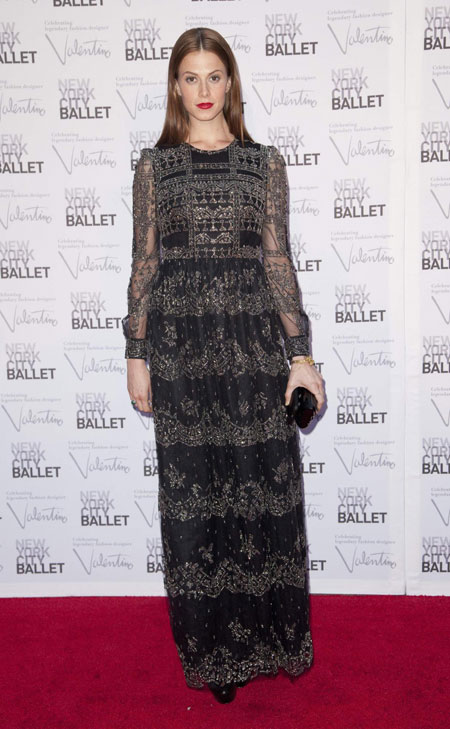 New York City Ballet Fall Gala held in Lincoln Center