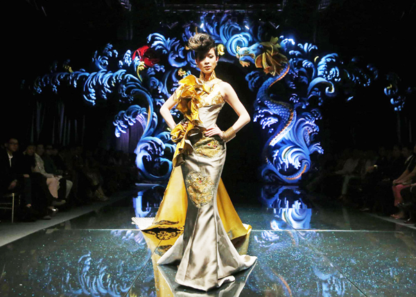 Charmaine Sheh attends Asian Couture fashion show