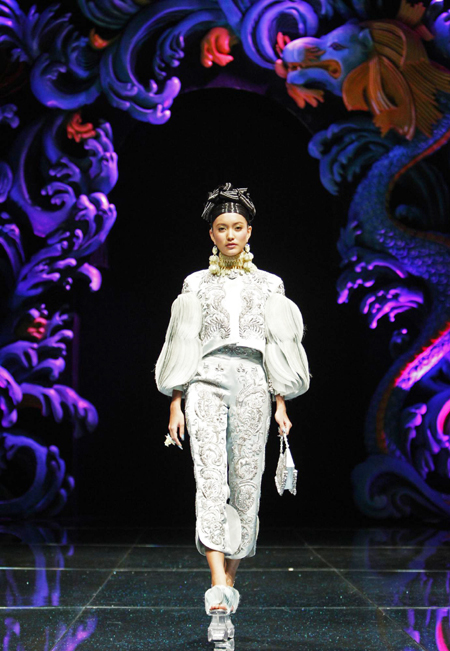 Charmaine Sheh attends Asian Couture fashion show