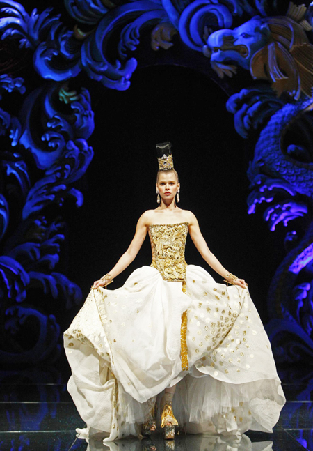 Charmaine Sheh attends Asian Couture fashion show