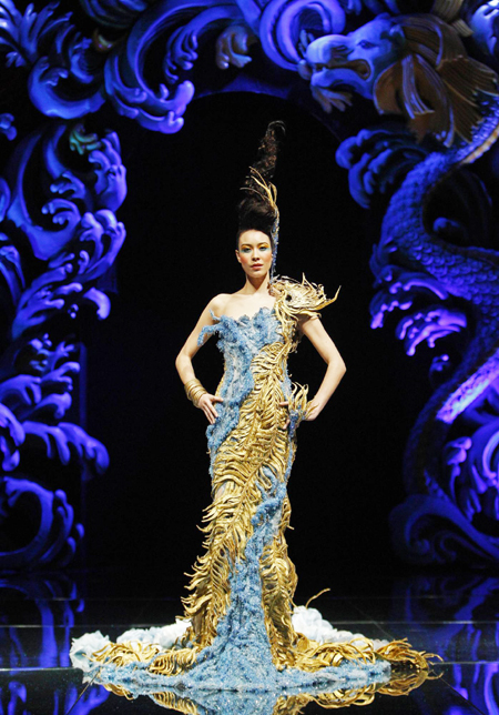 Charmaine Sheh attends Asian Couture fashion show