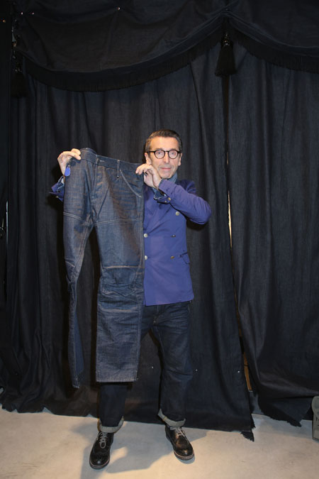 Blueprint for a new kind of jeans
