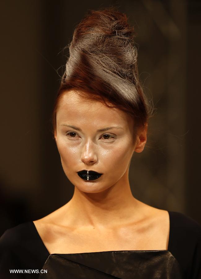 Creations by Chinese designer presented at London Fashion Week