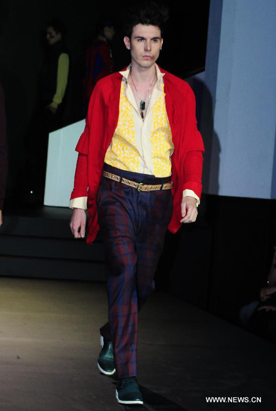 Vivienne Westwood's creation presented in Taipei