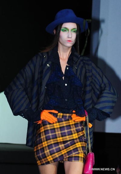 Vivienne Westwood's creation presented in Taipei