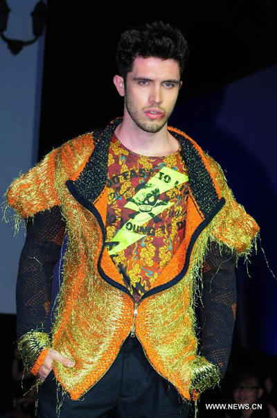 Vivienne Westwood's creation presented in Taipei