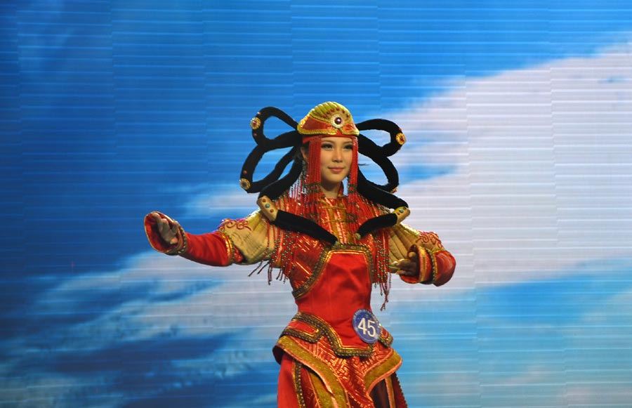 Manzhouli hosts international beauty pageant