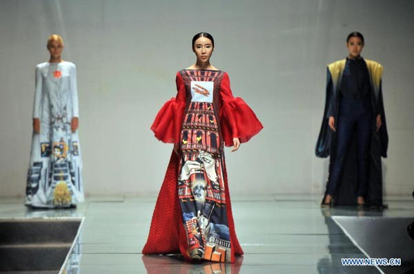 Beijing Institute of Fashion Technology holds fashion show