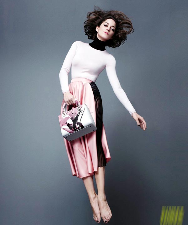 Marion Cotillard poses for new Lady Dior ads