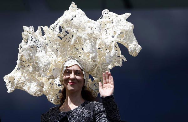 Fashionable hats at Royal Ascot horse racing festival