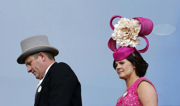 Fashionable hats at Royal Ascot horse racing festival