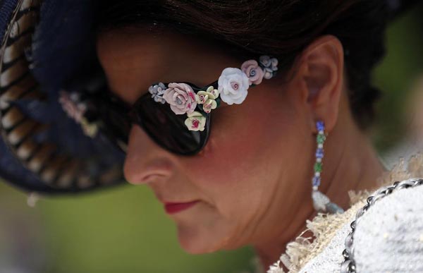 Fashionable hats at Royal Ascot horse racing festival