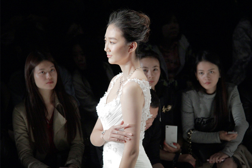 Bridal wear trends launch at China Fashion Week