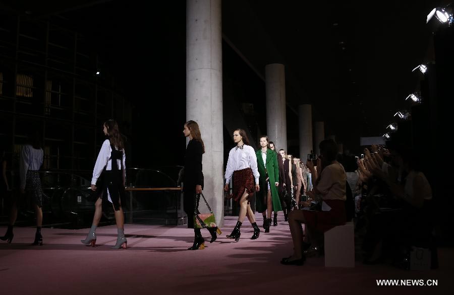 Christian Dior's 2015-16 F/W show held in Tokyo