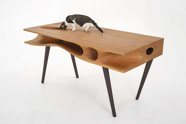 Feline flavor in architect’s furniture designs