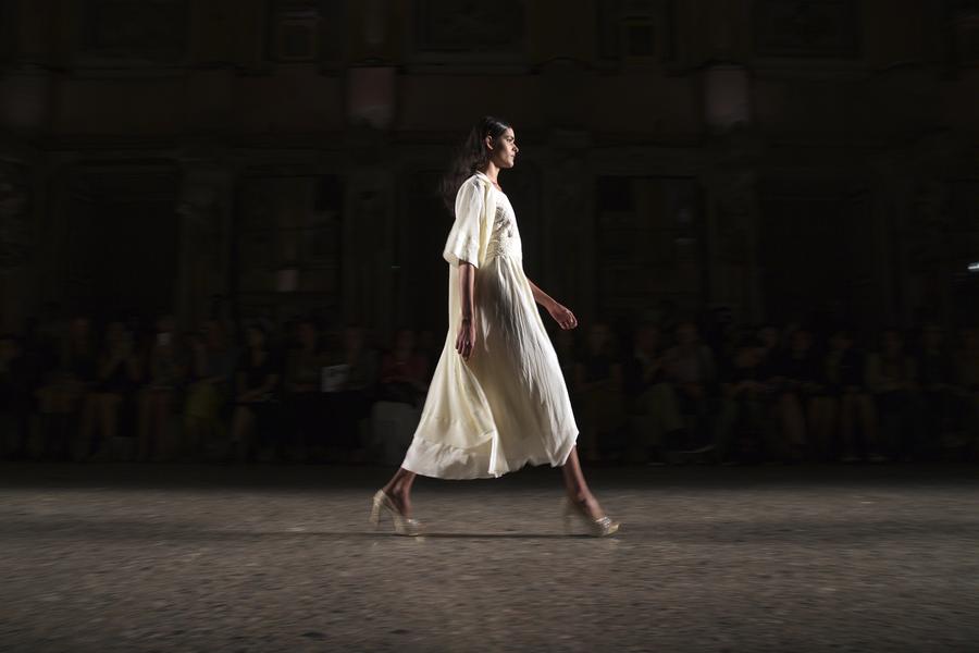 Creations by Chinese designers presented in Milan