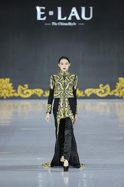 Entrepreneur turns Chinese culture into eye-popping couture