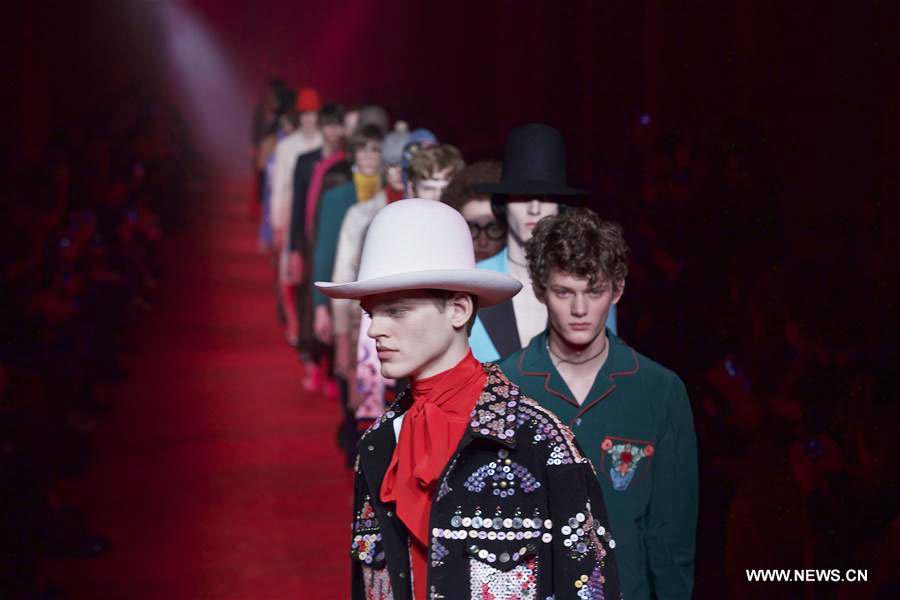 Milan Fashion Week: Gucci Men's Fall/Winter 2016/17 collection