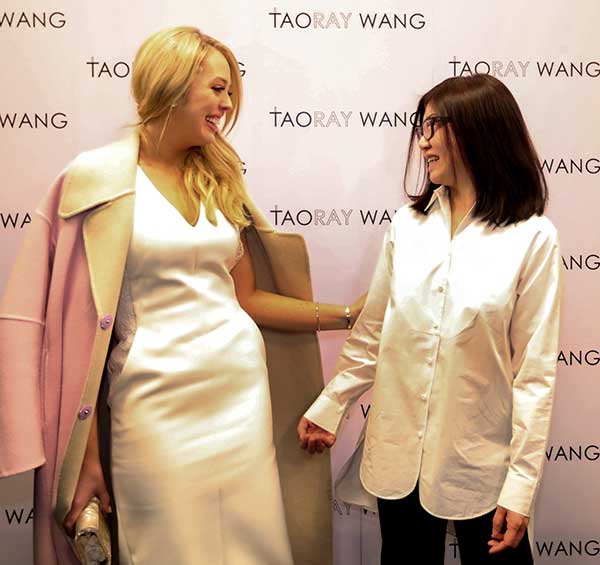 Trump shows love for Shanghai fashion star